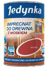 Impregnues druri Jedynka Wood Preservative With Wax, 0.9L, për jashtë, ngjyrë arre