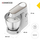 Mikser planetar Kenwood Titanium Chef Baker XL KVL65.001WH, tas inoksi, i bardhë