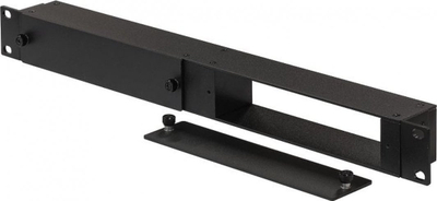 Shasi rrjeti MikroTik CWDM-CHASSIS-2, 1U, për CWDM 8 port MUX DEMUX, e zezë