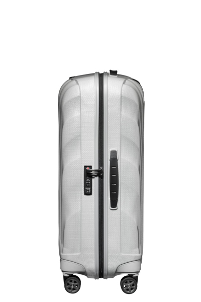 Valixhe Hard Me 4 Rrota Samsonite C-Lite 69/25 Ngjyrë Off White