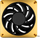 Ftohës Alphacool Apex Stealth Metal Power, 120 mm, i artë