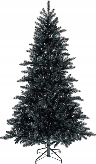 Pemë artificiale Krishtlindjesh Everlands Berlin Fir, 210cm, gjilpëra real needle, jeshile e errët