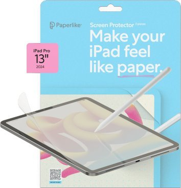 Mbrojtëse ekrani Paperlike 2.1 për iPad Pro 13 2024, 2 copë, e tejdukshme