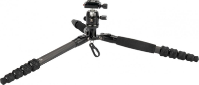 Tripod për kamera Sirui Traveler 5CX, karbon, 138cm, i zi