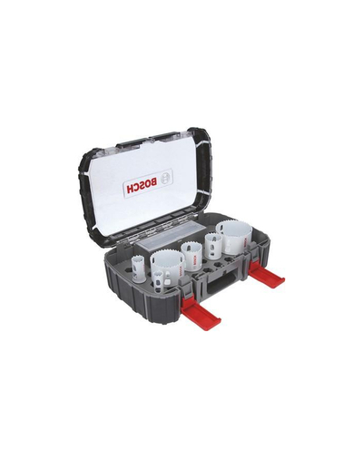 Set sharra rrethore Bosch Progressor, 14 copë, Universal, gri