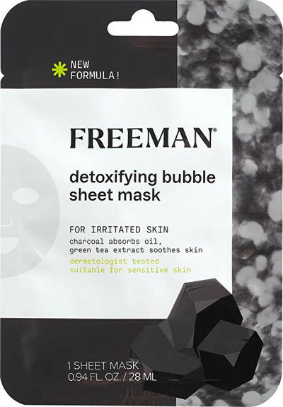 Maskë Freeman Detoxifying Bubble Sheet Mask, 28 ml