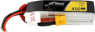 Bateri LiPo Tattu TAA4503S75X3L, 450mAh, 11.1V, XT30