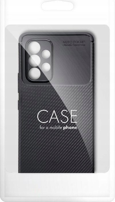 Mbështjellës karboni Premium për Samsung Galaxy A05, TPU, i zi