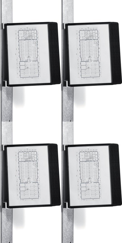 Panel magnetik për afishim Durable VARIO Wall 10, A4, i zi