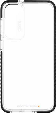 Kllëf telefoni Gear4 Santa Cruz për Samsung Galaxy S23 Plus, D3O, i tejdukshëm, me korniza të zeza