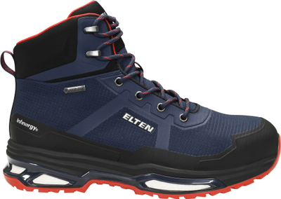 Këpucë sigurie Elten Bente XXE GTX Blue Mid, Gore Tex, S3 ESD, blu
