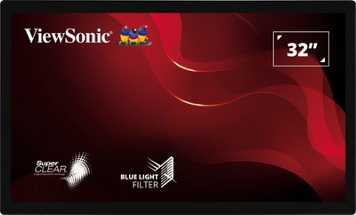 Monitor me prekje ViewSonic TD3207, 32", FHD, HDMI DisplayPort, i zi