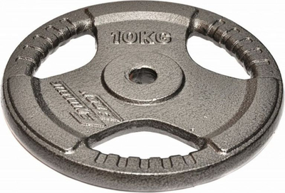 Disk peshe Eb Fit Hammertone, 10kg, fi28, gri
