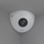 Kamerë sigurie IP Axis P9117-PV, 6MP, pamje 360°, e bardhë