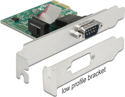 Kartë Delock PCI Express në 1 x Serial RS-232 (89948)
