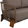 Set oborri Oxford HM5884.01, 4 pjesë, dru Iroko dhe litar, beige