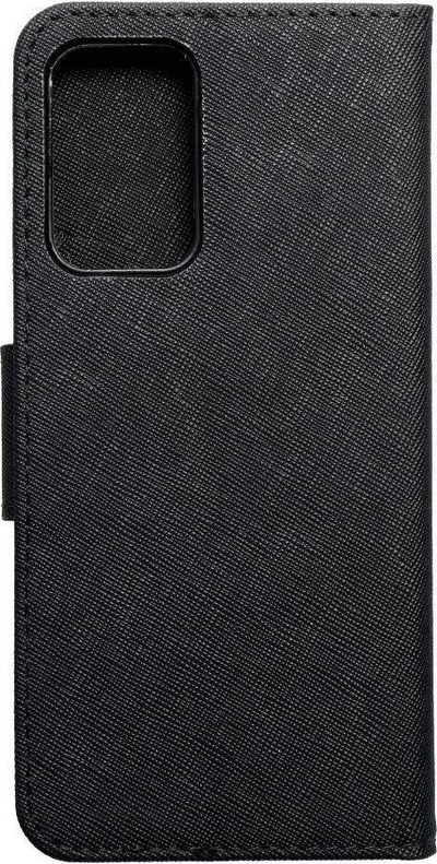 Kabullë Fancy Book Samsung Galaxy A52 A52 5G, mbrojtëse portofol me magnet, e zezë