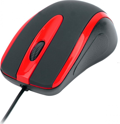 Maus Havit MS753, me kabllo, i zi/kuq