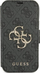 Këllëf libri GUESS 4G Metal Logo për iPhone 13 Pro, gri