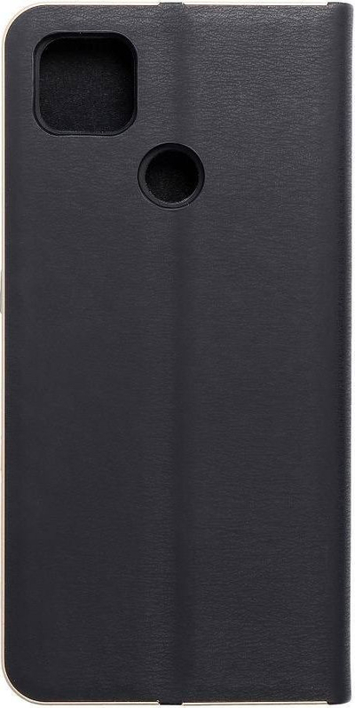 Këllëf libri Vennus për Xiaomi Redmi 9C, lëkurë eco, me magnet, i zi