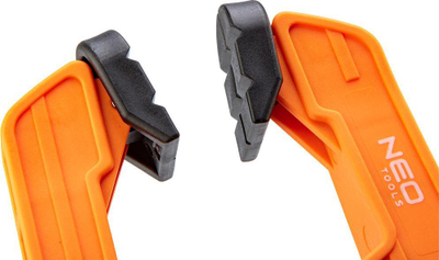 Klemë kapëse Neo Spring Clamp, 50 mm, forcë shtrënguese 11 kg, portokalli