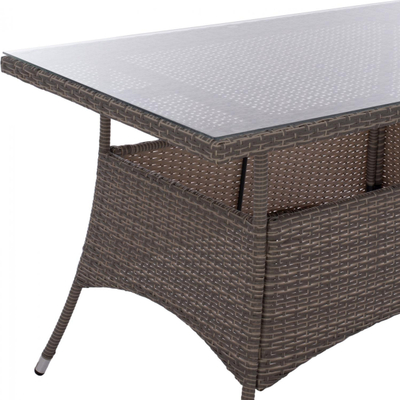 Tavolinë Military rattan 120×70×75 cm (HM5141.31)
