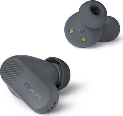Kufje wireless Philips TAT3509GY, in ear, IPX4, gri