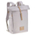 Çantë shpine për pelena LÄSSIG Rolltop Diaper Backpack, hapje roll top, ndarje të shumta, gri