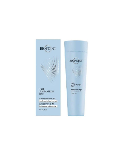 Shampo për flokë Biopoint Hair Lamination Step 1, V-Keratin, 200 ml