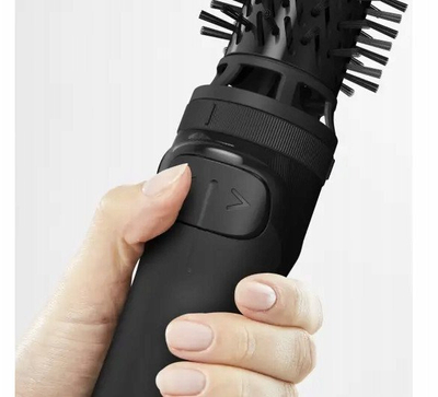 Furçë rrotulluese për flokë Rowenta Brush Activ UB9520F0, 2 shkallë temperature, ajër i ftohtë, e bardhë