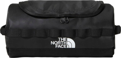 Çantë tualeti The North Face Base Camp Travel Canister Small, me varëse, rezistente ndaj ujit, e zezë