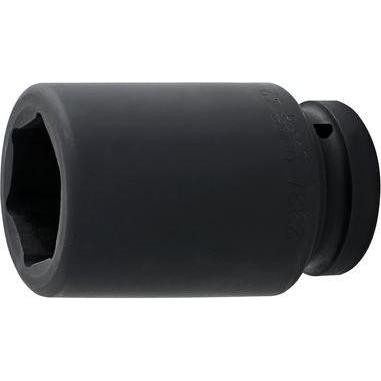 Kokë goditëse Jonnesway 6-këndëshe, 34mm, lidhje 3/4", e zezë