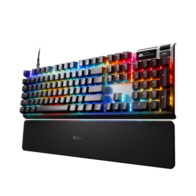 Tastierë gaming SteelSeries Apex Pro Gen 3, mekanike, RGB, layout US, e zezë