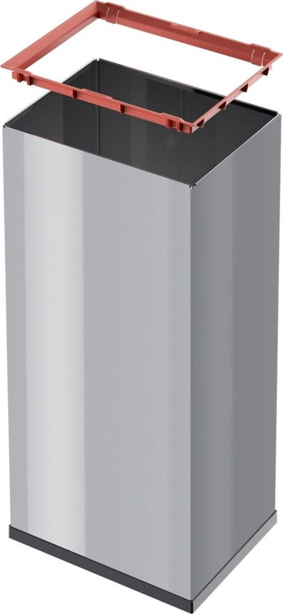 Kosh plehrash për kuzhinë Hailo Big-Box Swing XL, 50L, çelik inox, argjendtë