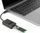 Konvertues SSD DeLOCK Combo, për M.2 NVMe PCIe ose SATA, USB Type C, i zi