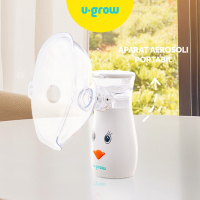 Nebulizator U-grow Aerosol Device, 3.95x11.8 cm, trup ABS, i bardhë