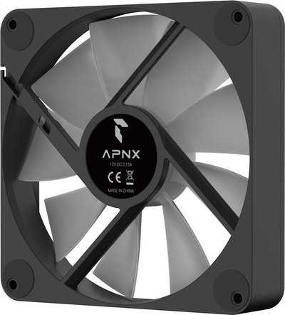 Ftohës Apnx FP1-140 PWM ARGB, 140 mm, i zi