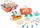 Set kuzhine lodër PRO Kitchen Set in a Basket, material biomase, me shportë, shumëngjyrësh