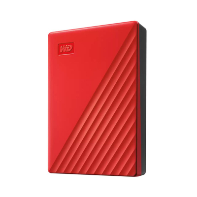 Hard disk i jashtëm WD My Passport 6TB, 2.5", USB 3.0, i kuq