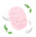 Мевест сунѓер за миење за бебиња BabyOno Washing Sponge, мек материјал, розова