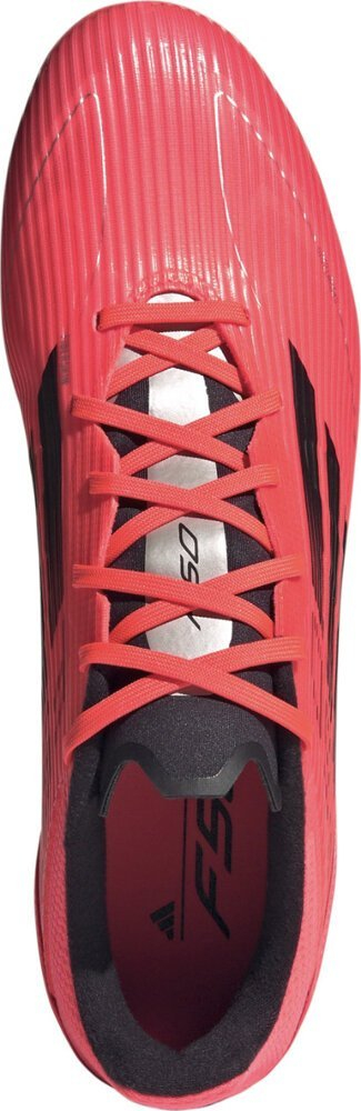 Këpucë futbolli Adidas F50 League IE0602, FG MG, të bardha