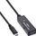 Kabllo zgjatëse aktive InLine USB 3.2 Gen 1, USB C në USB A, 5 Gb/s, ngjyrë e zezë