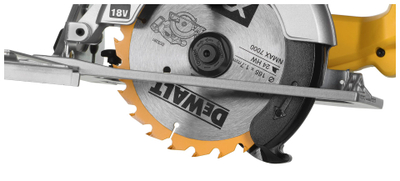 Sharrë rrethore Dewalt DCS391NT, 18V, 165mm, e verdhë