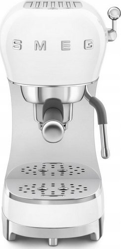 Aparat espresso Smeg ECF02WHEU, 1350W, 15 bar, i bardhë