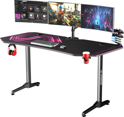 Tavolinë Ultradesk Frag, 160 cm x 75 cm, rozë