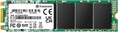 Disk SSD Transcend MTS825S, 500GB, M.2 2280 SATA III