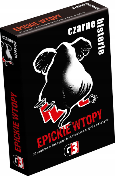 Lojë me letra Zoch Black Stories Epic Failure, 50 letra, për të rritur, shumëngjyrëshe