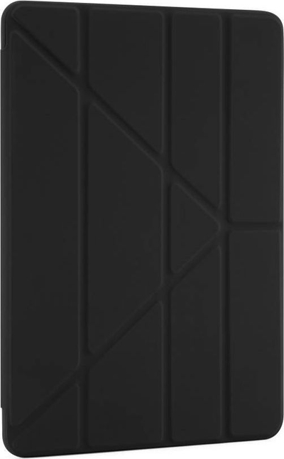 Këllëf tableti Pipetto Origami TPU për Apple iPad 10.2", palosës, i zi