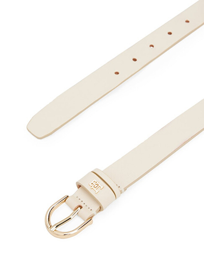 Brez për gra Tommy Hilfiger Essential Effortless, lëkurë, e kremtë