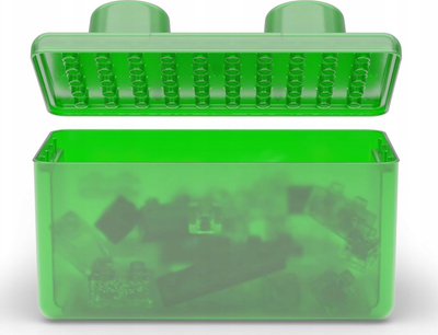 Сет за градење Jelly Blox, 24 парчиња, кутија за складирање 2 во 1, шарена